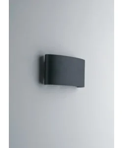 Applique a led "beetle" in alluminio nero, 17x8x4 cm Novità